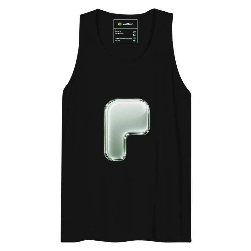 $PONS BASIC TANK TOP — Black S
