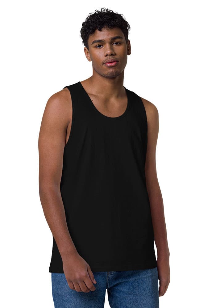 $JUGGERNAUT BASIC TANK TOP — Black S