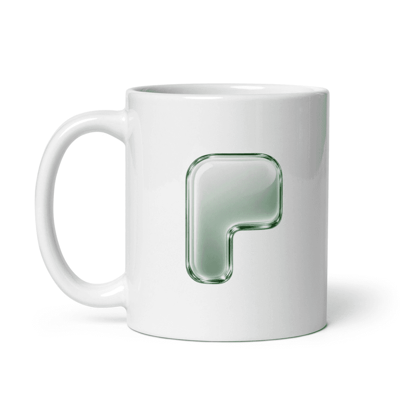 $PONS WHITE MUG