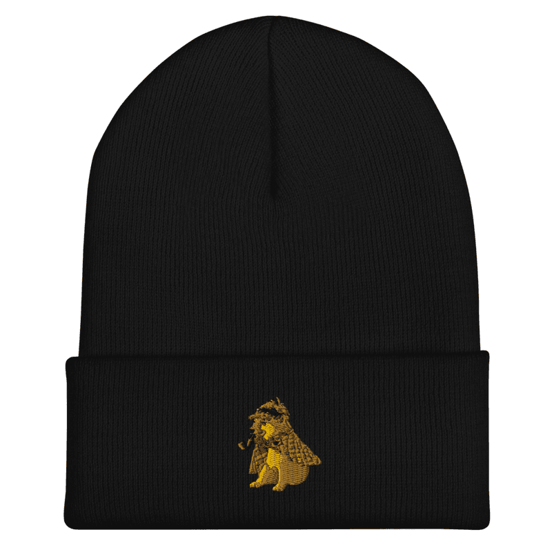 $PIPEDOG CUFFED BEANIE