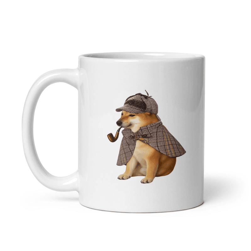 $PIPEDOG WHITE MUG